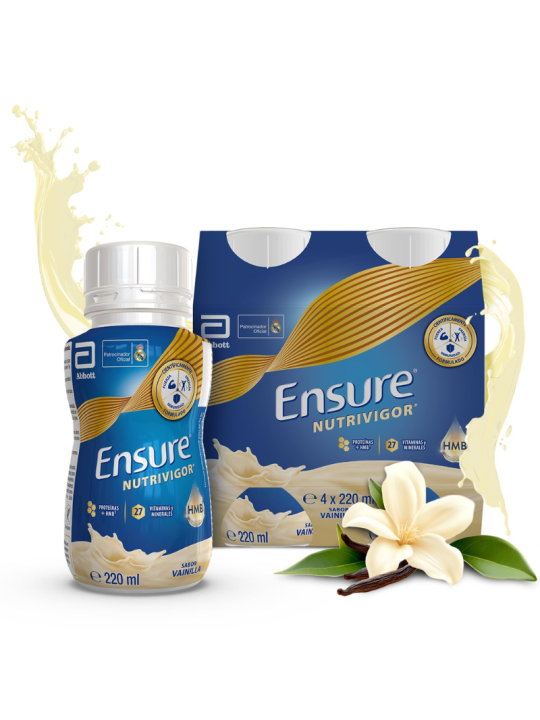 Ensure nutrivigor bebible vainilla 4 unidades