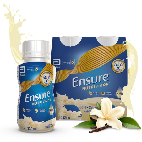 Ensure nutrivigor bebible vainilla 4 unidades