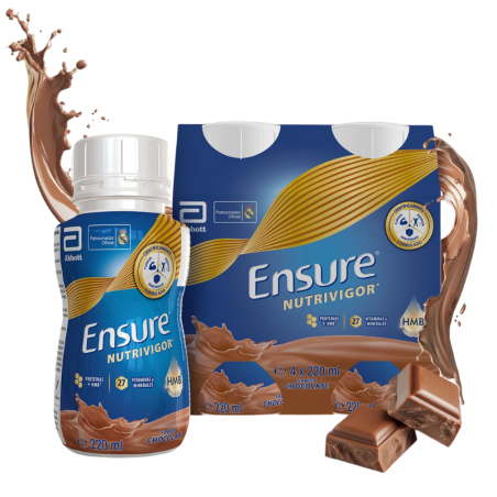 Ensure nutrivigor bebible chocolate 4 unidades