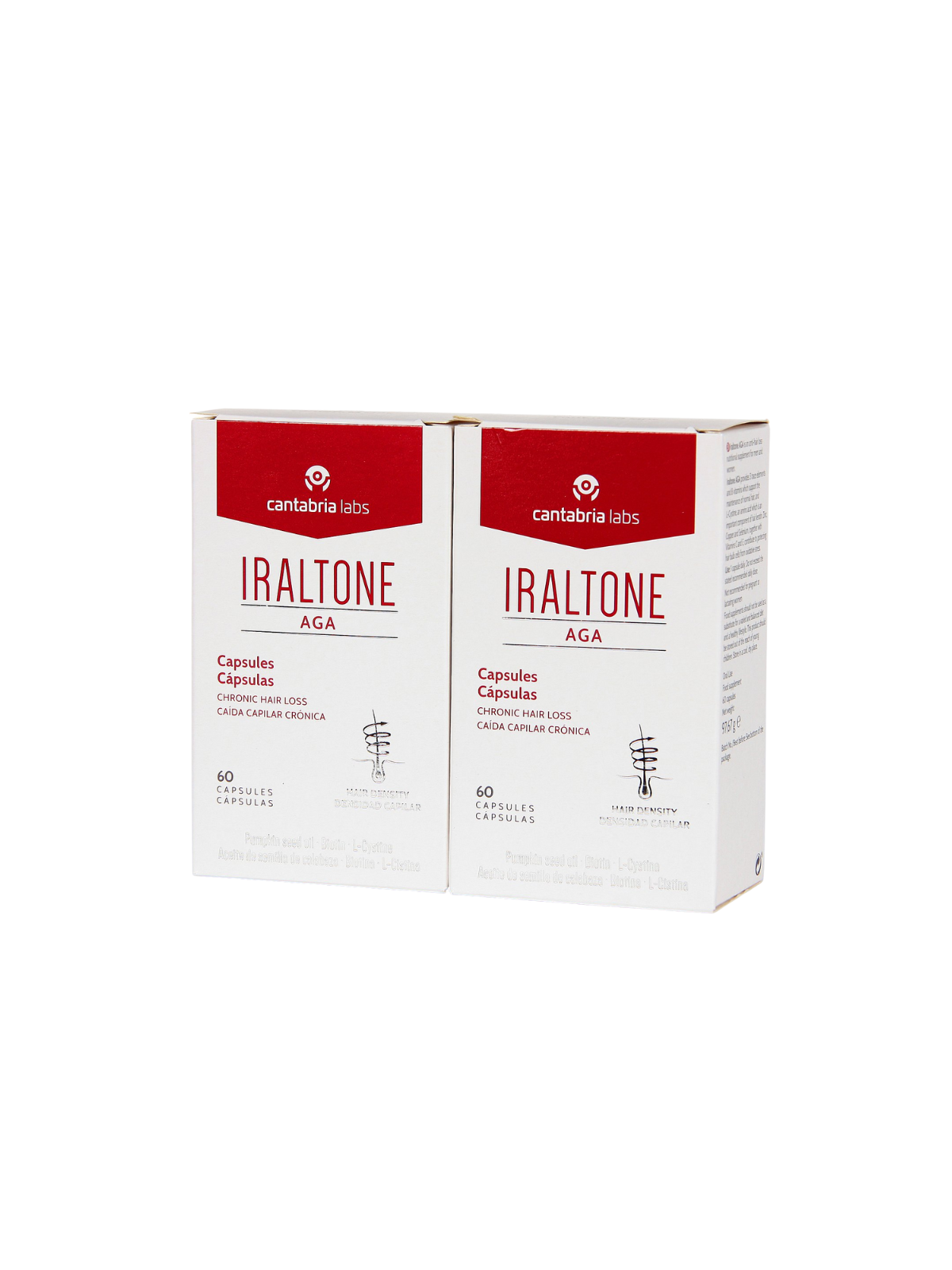 Cantabria Labs Iraltone aga pack duplo 60 + 60 caps