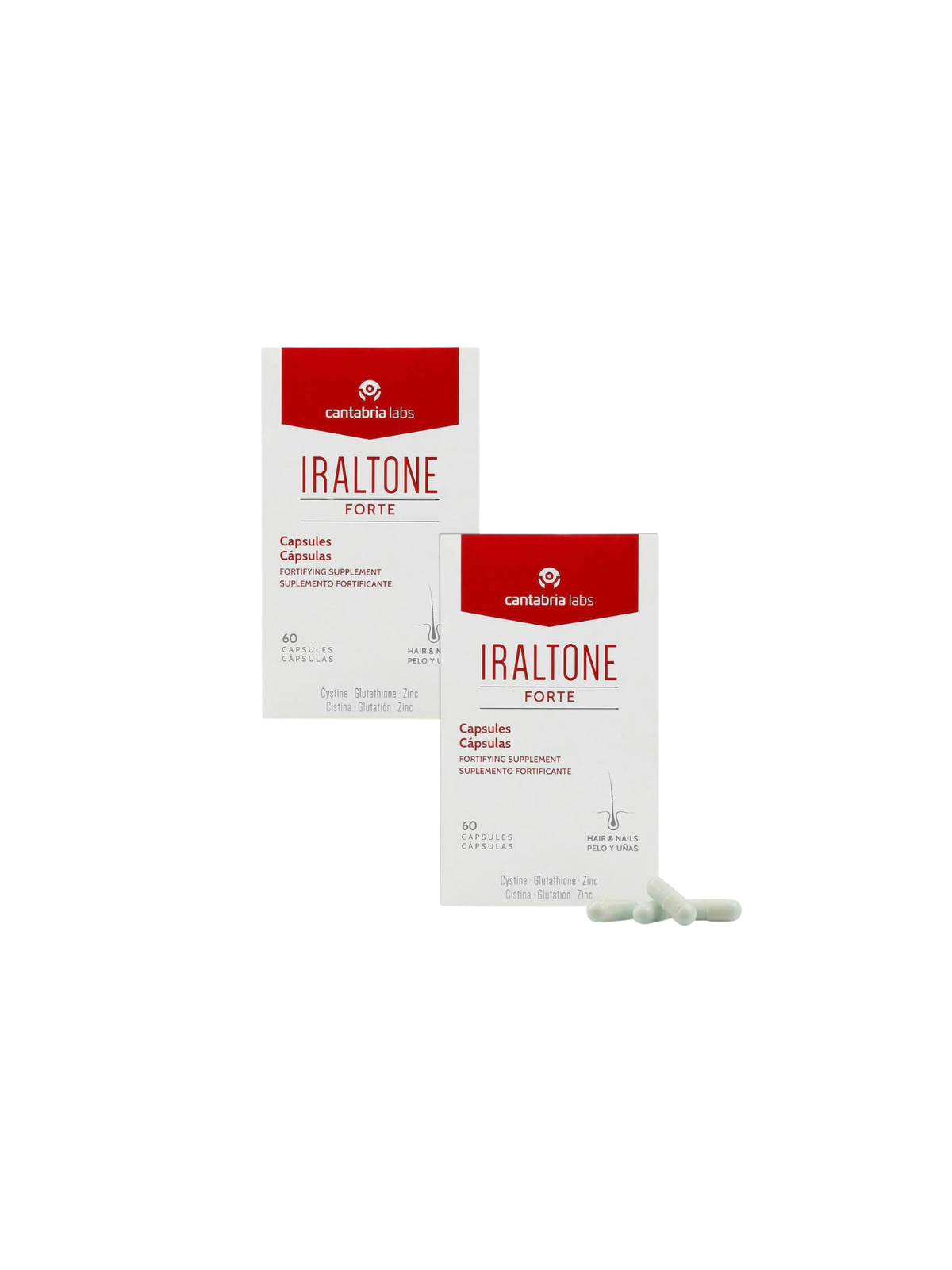 Cantabria Labs Iraltone forte pack duplo 60 + 60 caps