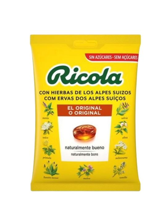 Ricola caramelos hierbas suizas con estevia