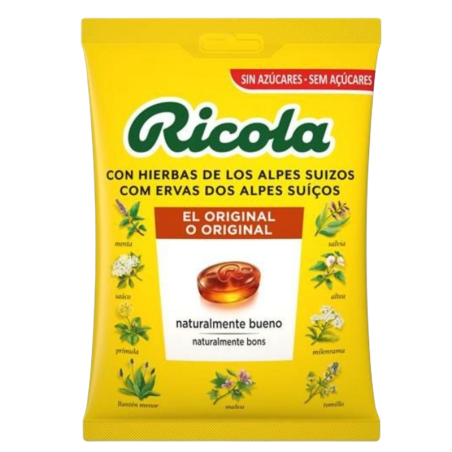 Ricola caramelos hierbas suizas con estevia