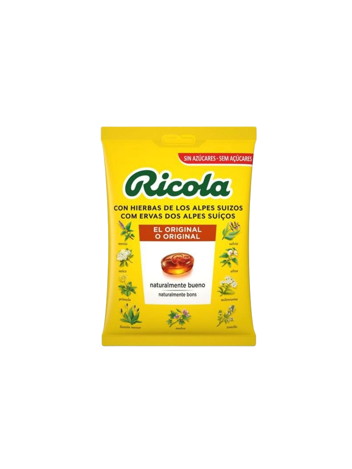 Ricola caramelos hierbas suizas con estevia