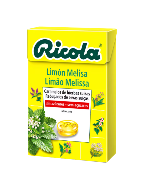 Ricola caramelos limon melisa sin azucar