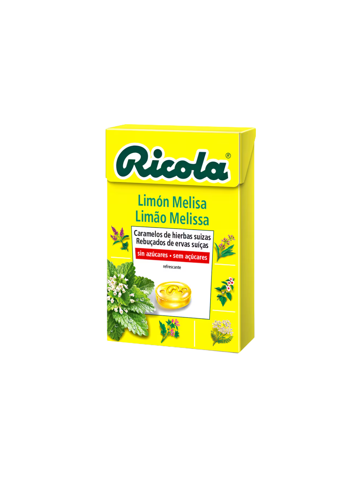 Ricola caramelos limon melisa sin azucar