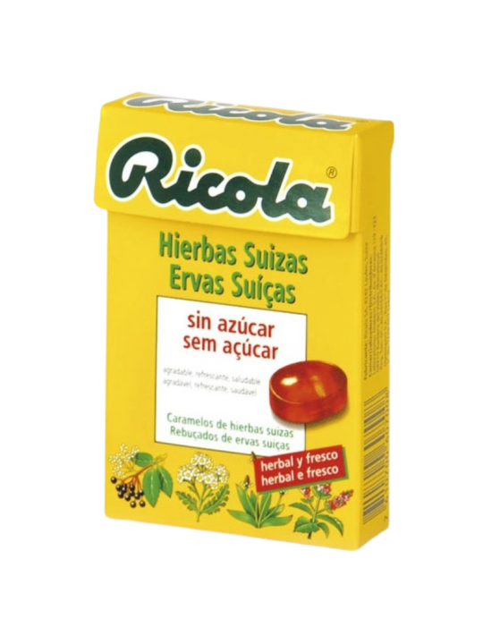 Ricola hierbas suizas caramelos sin azucar