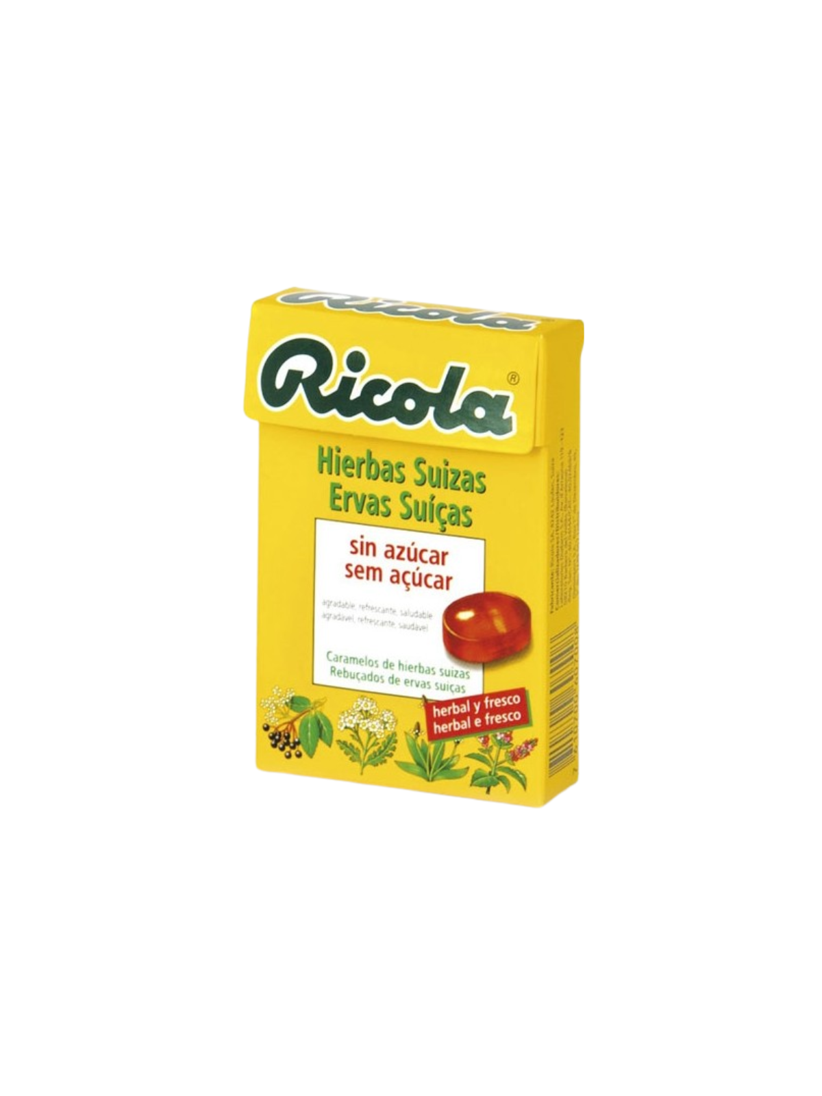 Ricola hierbas suizas caramelos sin azucar