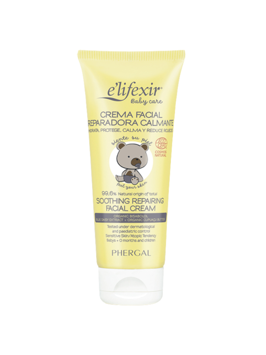 E´lifexir baby care crema facial reparadora calmante