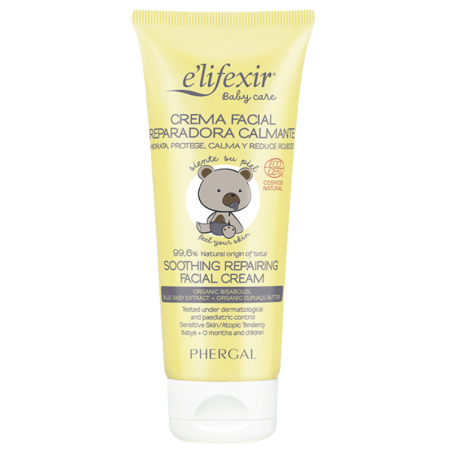 E´lifexir baby care crema facial reparadora calmante