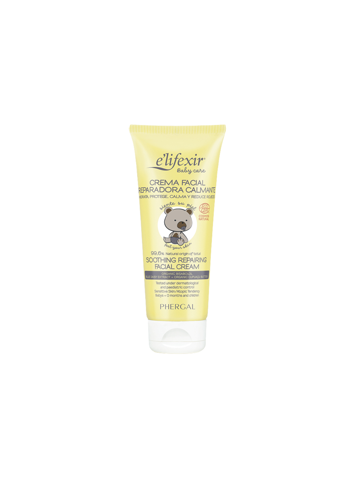 E´lifexir baby care crema facial reparadora calmante