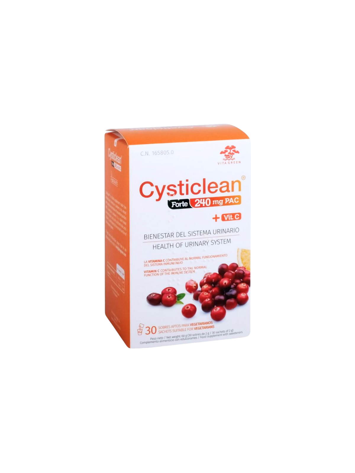 Cysticlean forte 30 sobres