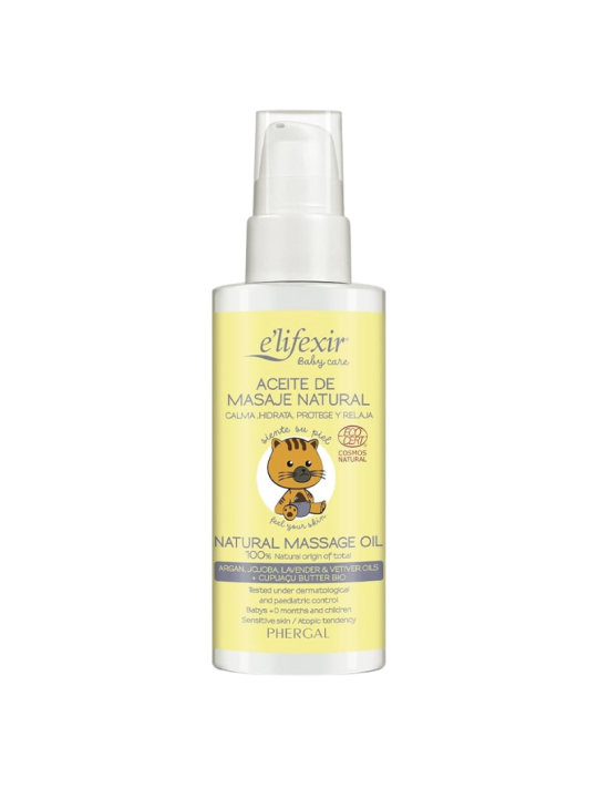 E´lifexir baby care aceite de masaje natural