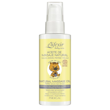 E´lifexir baby care aceite de masaje natural
