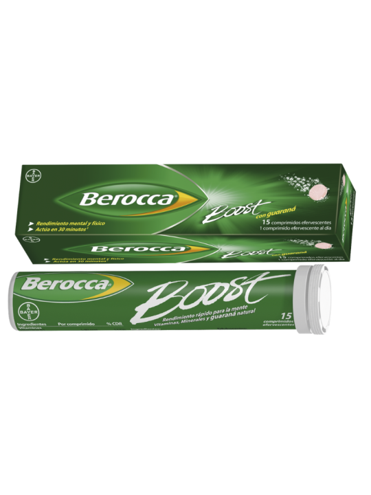 Berocca boost 15 comprimidos efervescentes