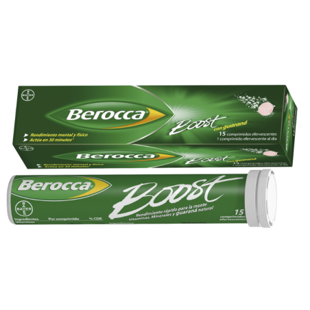 Berocca boost 15 comprimidos efervescentes