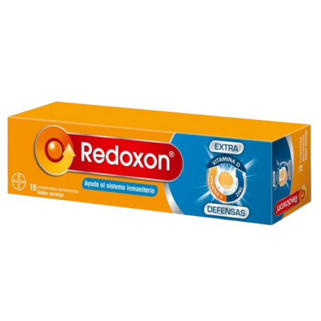 Redoxon Vitamina C sabor naranja 15 comprimidos efervescentes