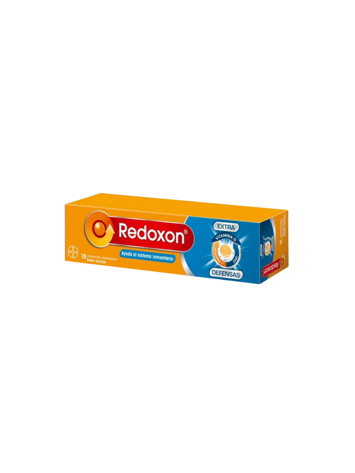 Redoxon Vitamina C sabor naranja 15 comprimidos efervescentes