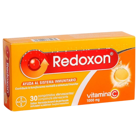 Redoxon Vitamina C Sabor Naranja 30 Comprimidos Efervescentes