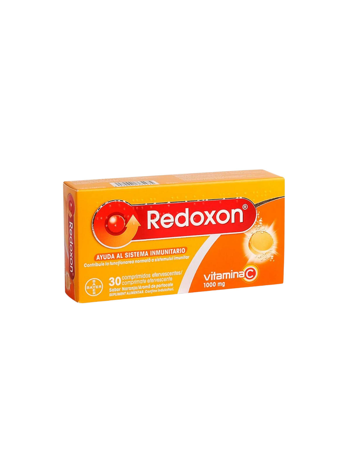 Redoxon Vitamina C Sabor Naranja 30 Comprimidos Efervescentes