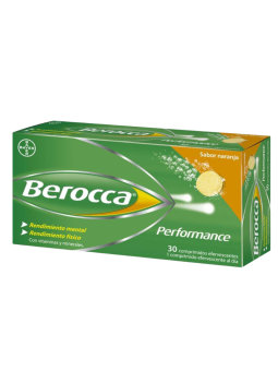 Berocca performance naranja 30 comprimidos efervescentes