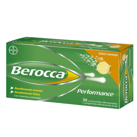 Berocca performance naranja 30 comprimidos efervescentes