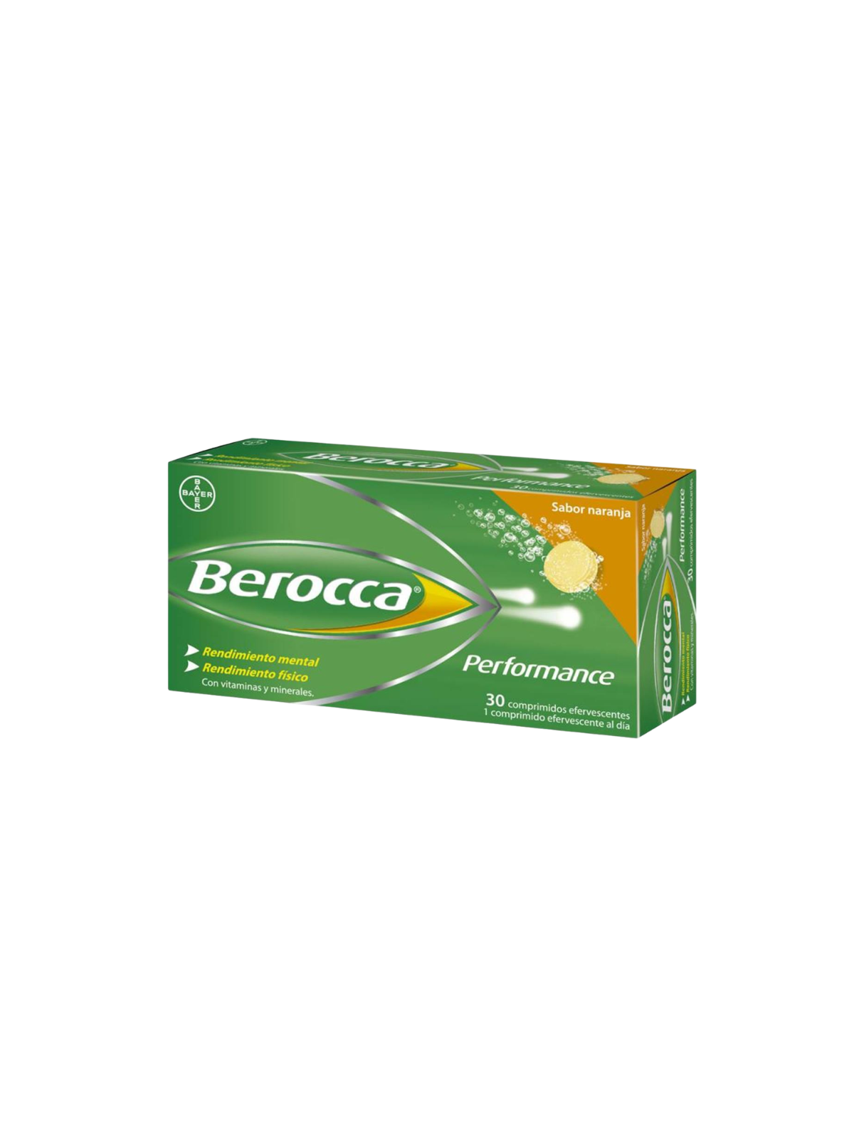 Berocca performance naranja 30 comprimidos efervescentes