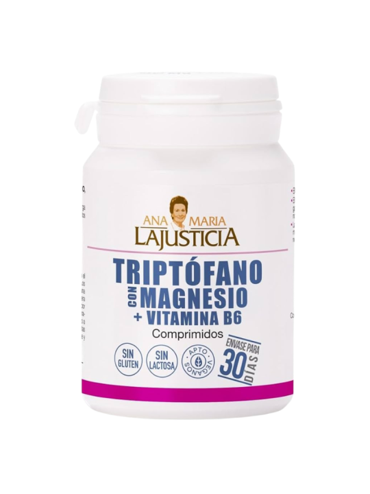 Lajusticia triptofano magnesio y vit b6 60 comp
