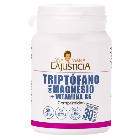 Lajusticia triptofano magnesio y vit b6 60 comp
