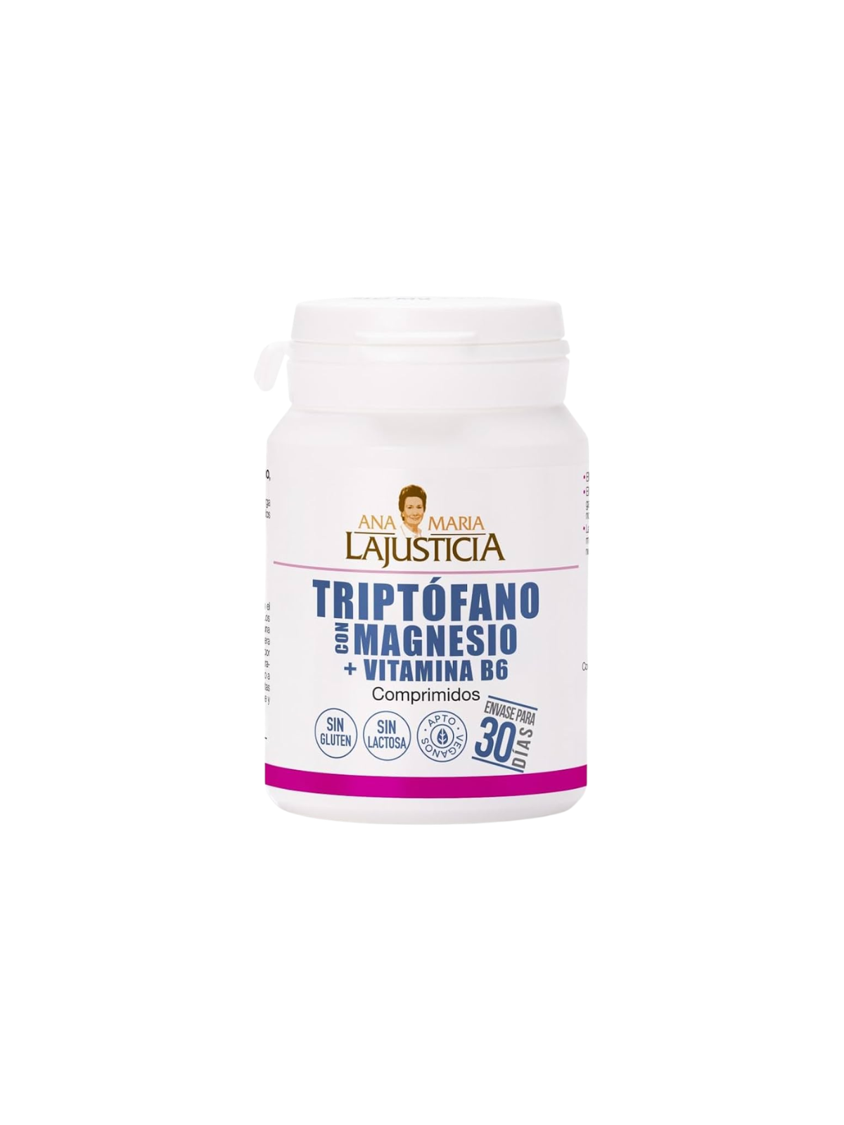 Lajusticia triptofano magnesio y vit b6 60 comp