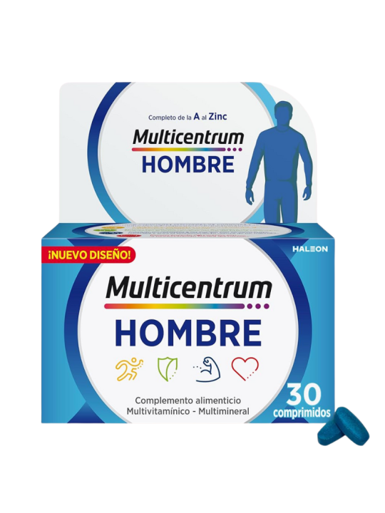 Multicentrum Hombre 30 comprimidos