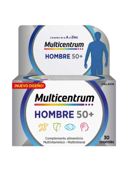 Multicentrum Hombre 50+ 30 comprimidos