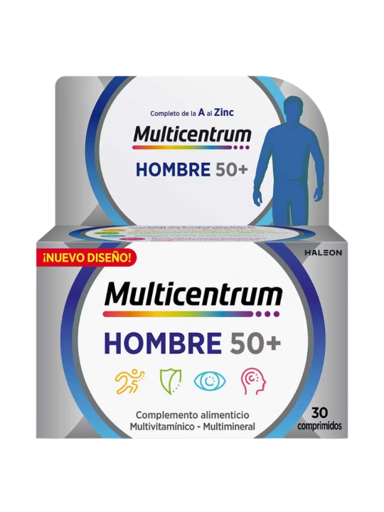Multicentrum Hombre 50+ 30 comprimidos