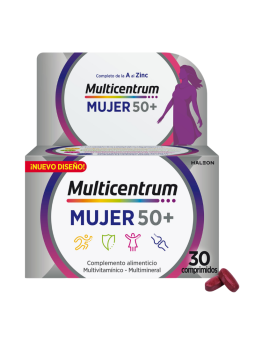 Multicentrum Mujer 50+ 30 comprimidos