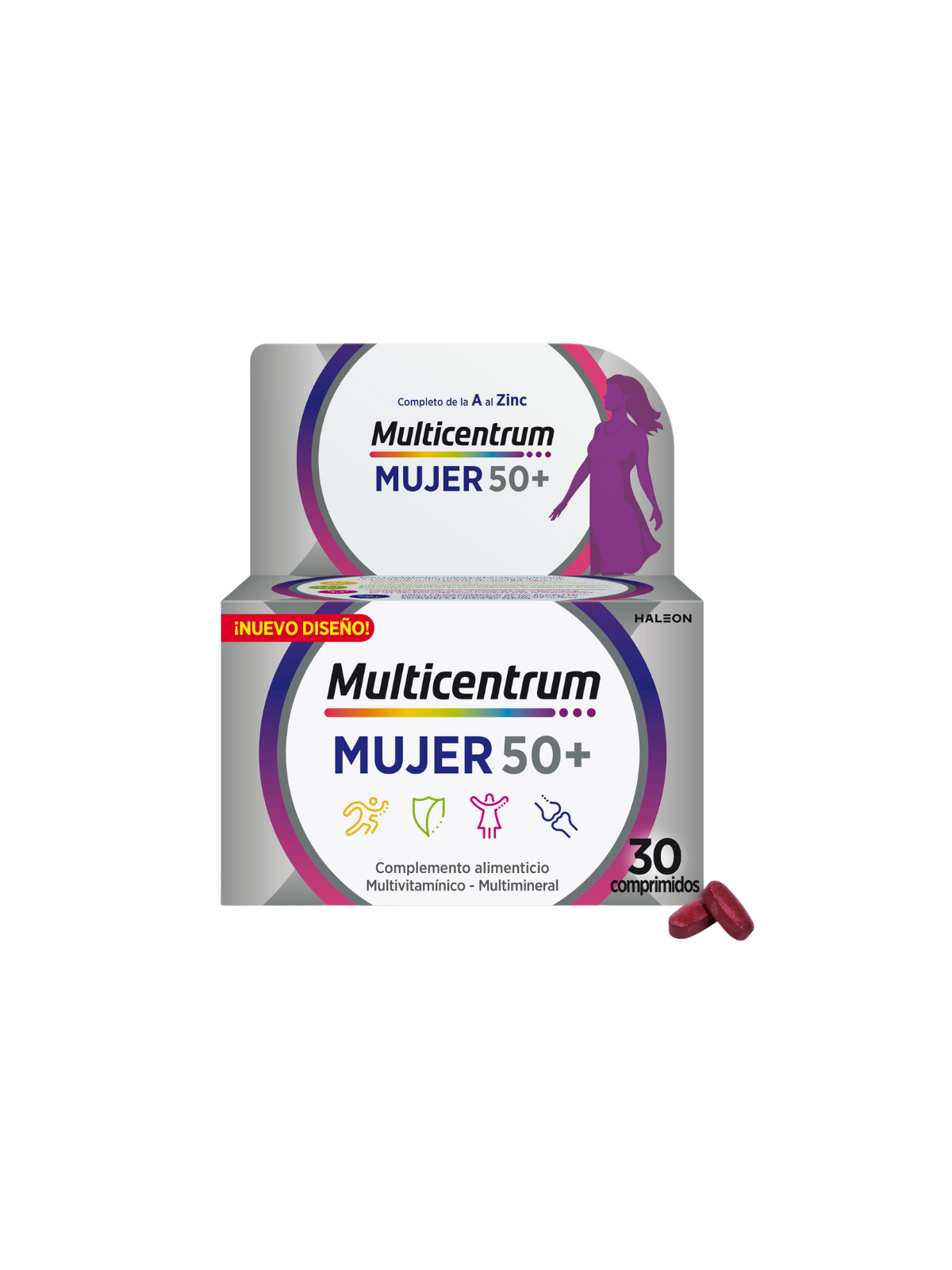 Multicentrum Mujer 50+ 30 comprimidos