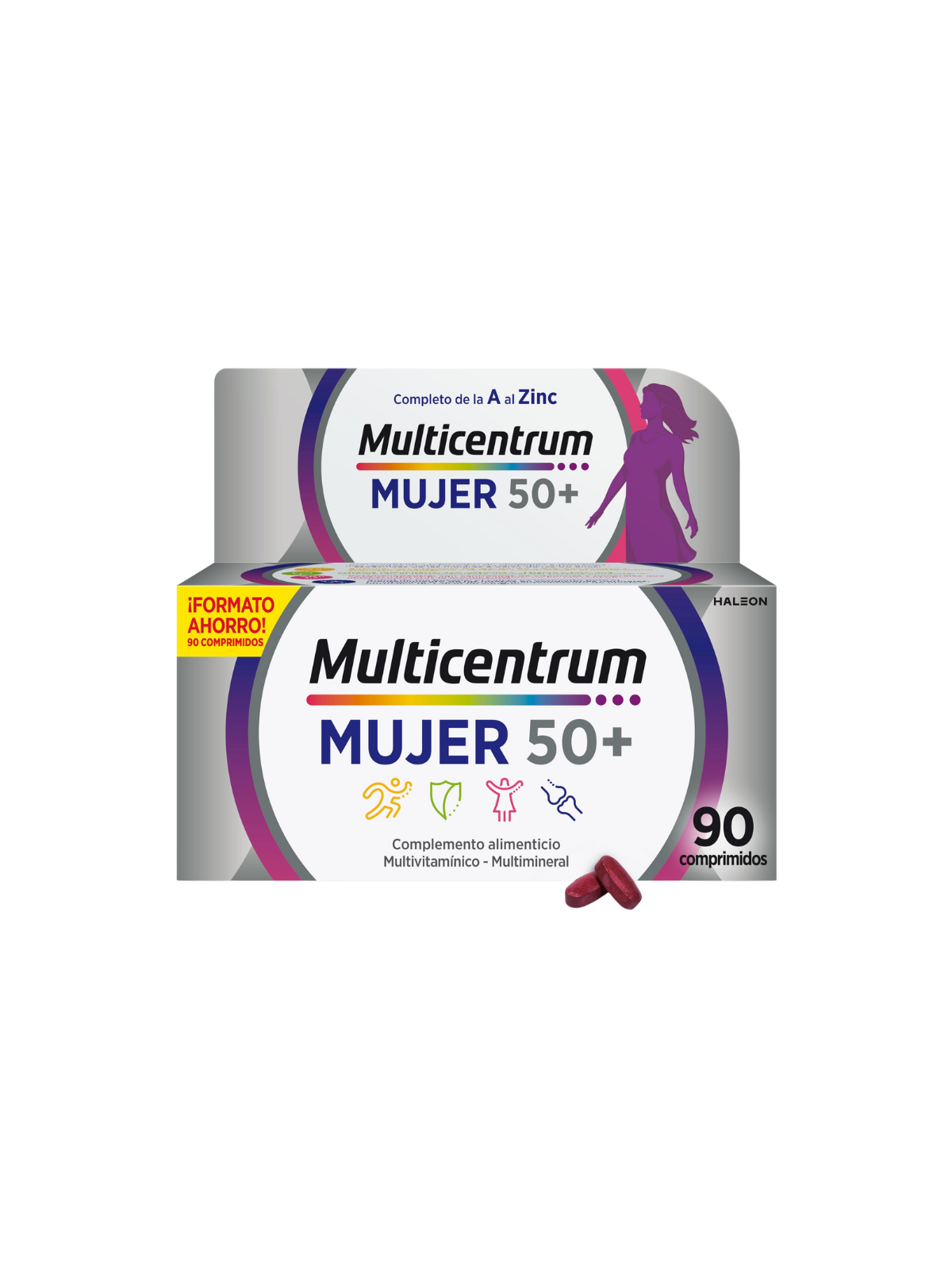 Multicentrum Mujer 50+ 90 comprimidos