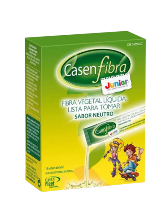 Casenfibra junior 14 stick liquido sabor neutro