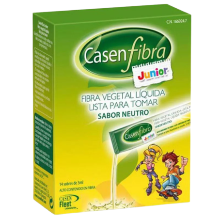 Casenfibra junior 14 stick liquido sabor neutro