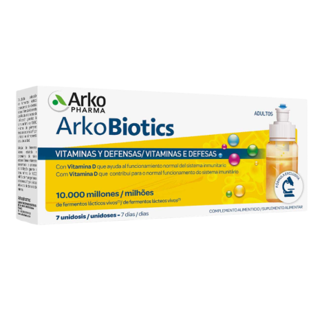 Arkobiotics vitaminas y defensas adultos