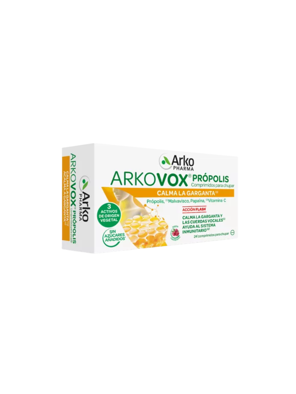 Arkovox propolis + vitamina c sabor frambuesa