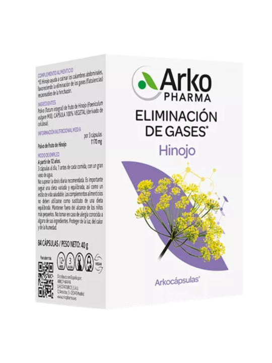 Arkopharma hinojo 84 caps