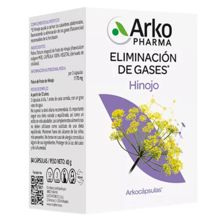 Arkopharma hinojo 84 caps