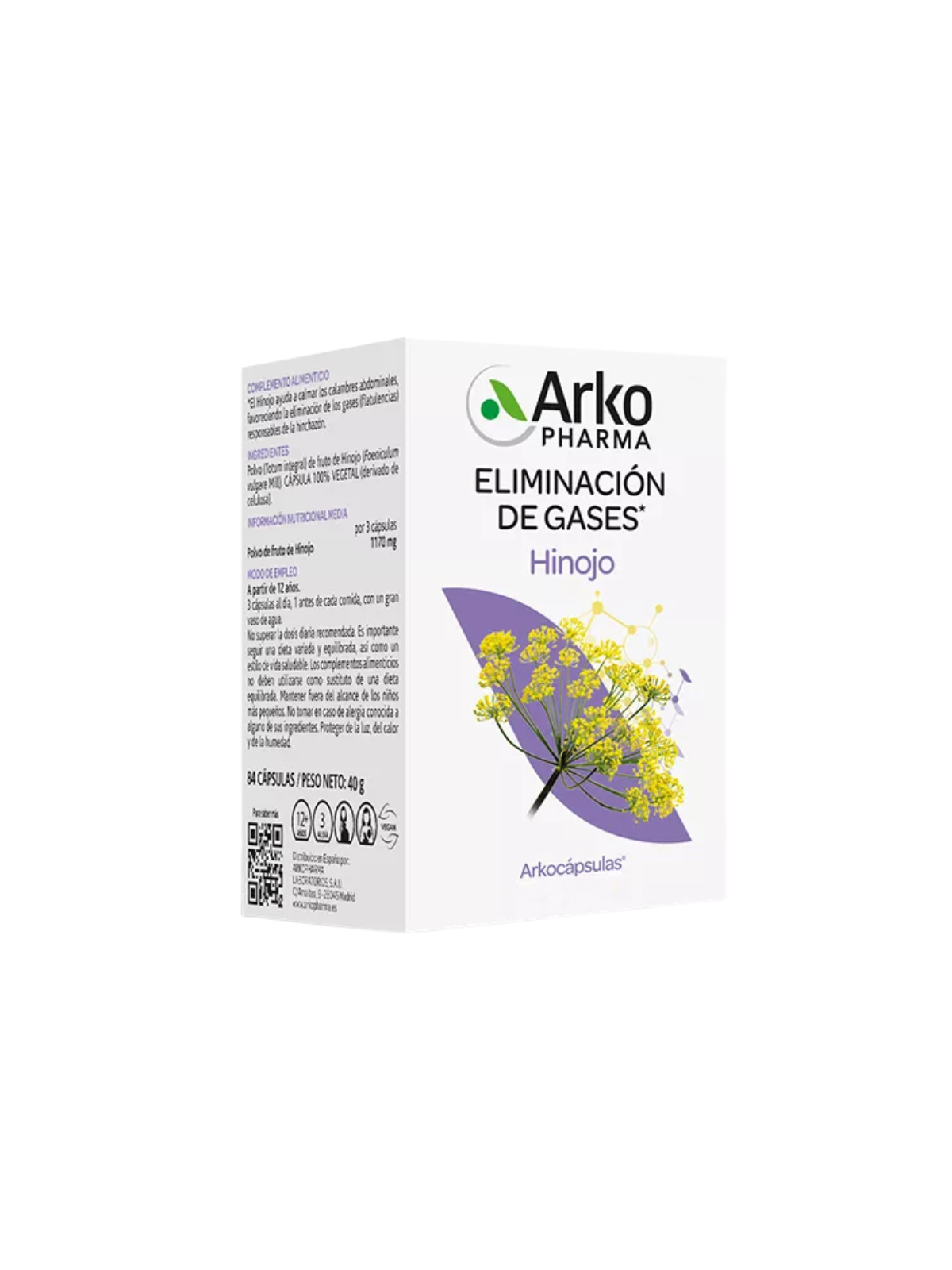 Arkopharma hinojo 84 caps