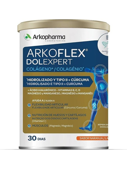 Arkoflex Dolexpert Colágeno sabor naranja 390 gr