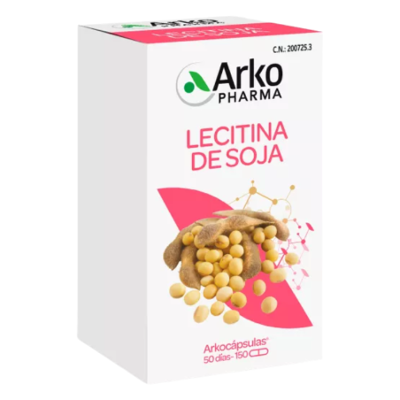 Arkocápsulas Lecitina Soja 150 cápsulas