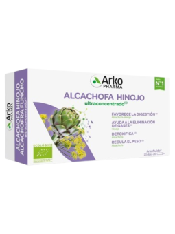 Arkofluido Bio Alcachofa Hinojo 20 ampollas