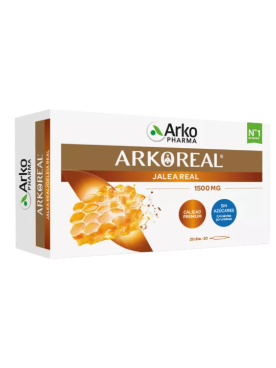 Arkoreal jalea real 1500 mg 20 amp