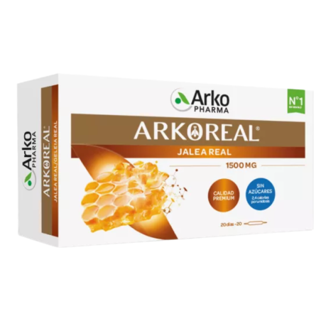 Arkoreal jalea real 1500 mg 20 amp