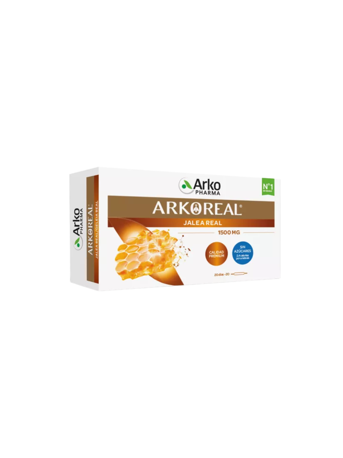Arkoreal jalea real 1500 mg 20 amp