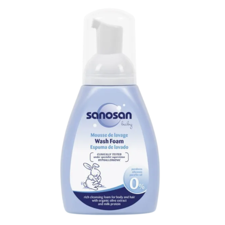 Sanosan baby espuma lavado 250 ml
